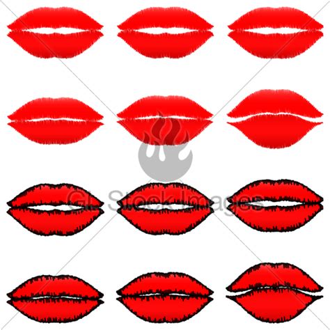 Image Of Red Lips Free Download On Clipartmag