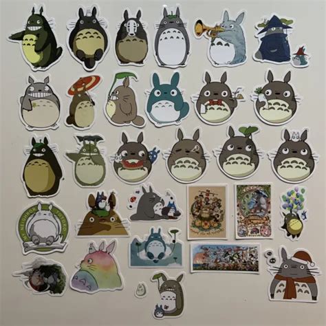 Pcs Studio Ghibli My Neighbor Totoro Hayao Miyazaki Japanese Anime