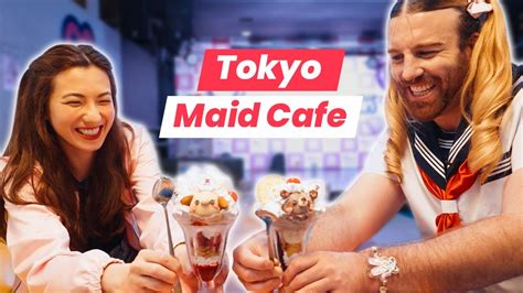 Inside A Tokyo Maid Cafe With Shizuka And Ladybeard Youtube