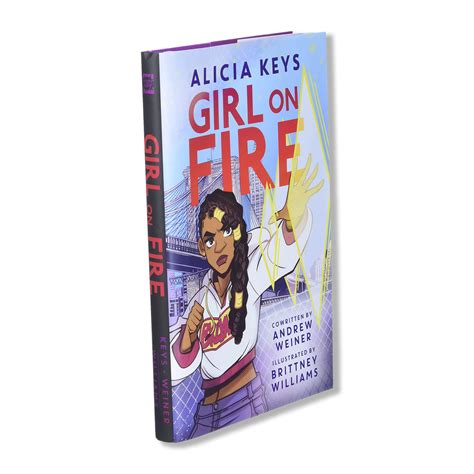 Girl On Fire Hardcover Book Alicia Keys