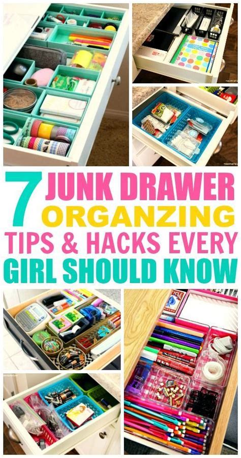 7 Junk Drawer Organization Hacks And Tips Junk Drawer