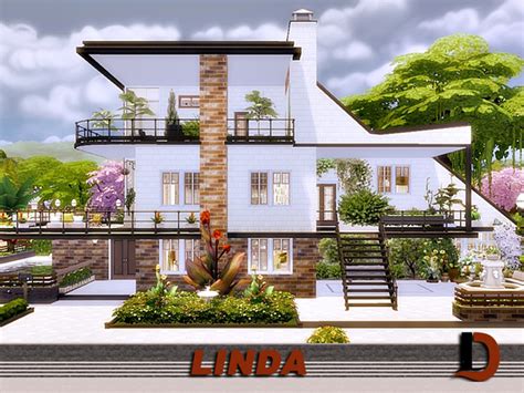 Linda Modern House By Danuta720 At Tsr Sims 4 Updates