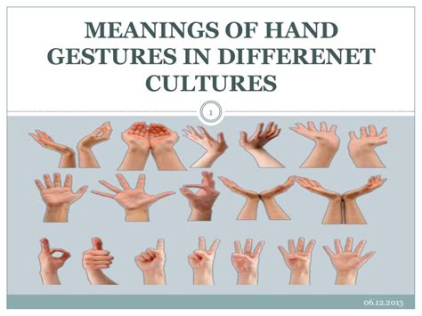 Meanings Of Hand Gestures In Differenet Cultures