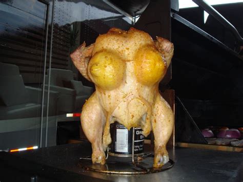Sexy Beer Can Chicken That Is Strangely Arousing Food Beer Butt