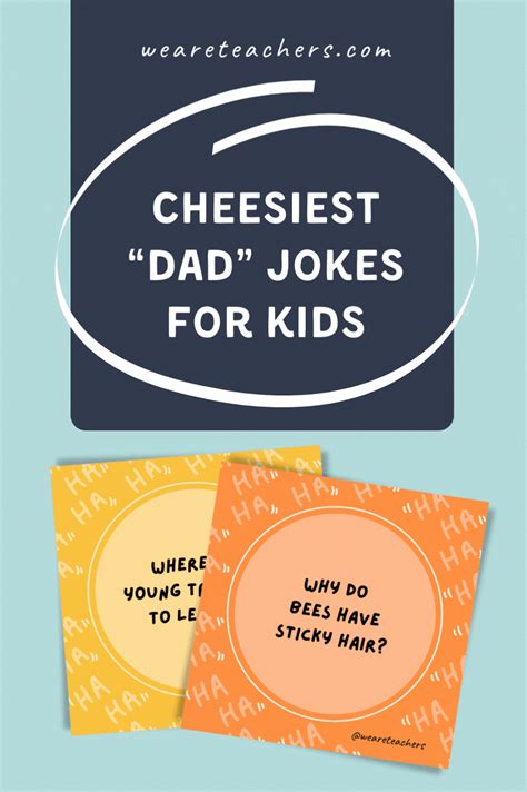 Dad Jokes For Kids That Are Cheesy And Hilarious For All Ages