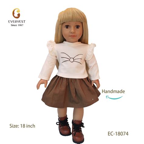 china factory vinyl american doll with soft cloth body american girl doll manufactory from