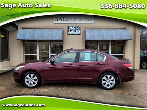 Used 2008 Honda Accord Ex L For Sale In High Point Nc 27260 Sage Auto Sales