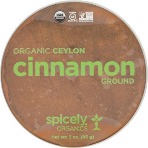 Simply Organic Ground Cinnamon 3 Oz Harris Teeter