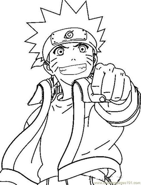 Naruto Coloring Page Quality Coloring Page Coloring Home