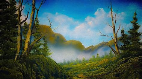 Scenic Valley View Oil Painting Paintings By Justin Youtube