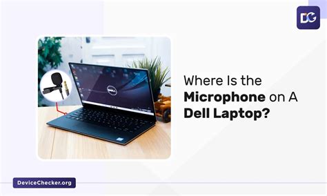 Where Is The Microphone On A Dell Laptop