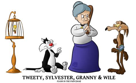 2014 Granny Sylvester Tweety N Wile By Boskocomicartist On Deviantart