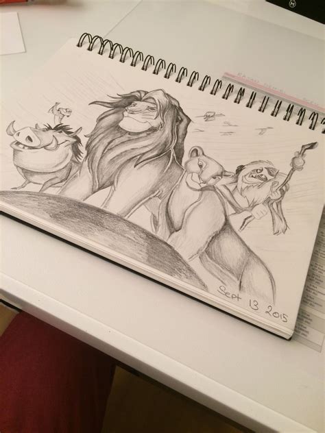 Lion King Pencil Drawing Disney Drawings Sketches Cute Disney Drawings Cartoon Sketches Cool