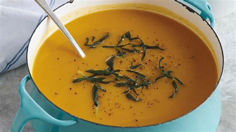 There isn't a squash i love more than the beautiful butternut squash. Easy Butternut Squash Soup With Crispy Sage Leaves - TODAY.com