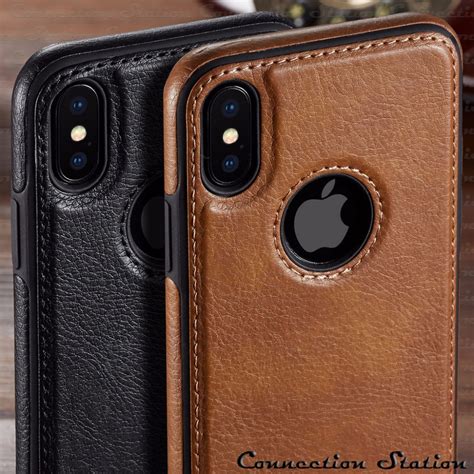 For Iphone 11 11 Pro 11 Pro Max Case Luxury Vintage Pu Leather Back