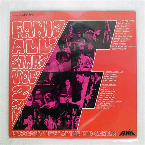 ヤフオク 米 Fania All Starsvol 2 Recorded Live A