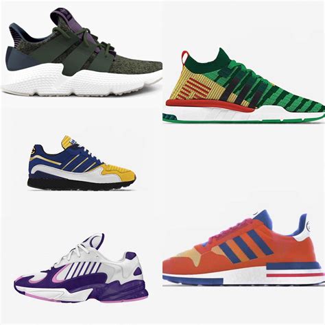 Seven legendary dragon ball z heroes and villains receive an exclusive adidas originals shoe design. Which adidas x Dragon Ball Z silhouette will you be copping? : streetwear