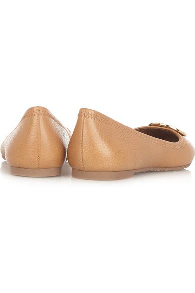 Tory Burch Reva Leather Ballet Flats Net A Portercom