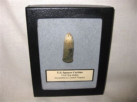 Genuine Civil War Spencer Carbine Bullet 5 Indiana9 Fossils Civil