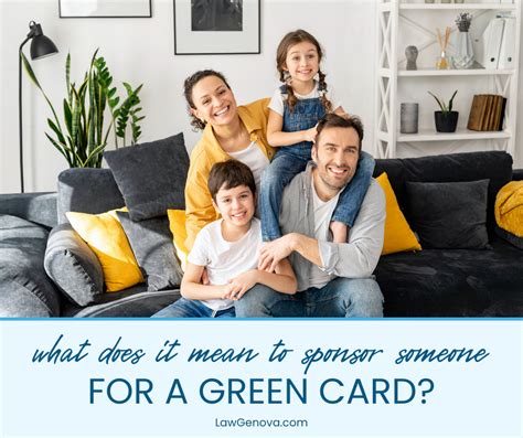 What Does It Mean To Sponsor Someone For A Green Card