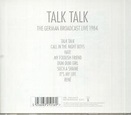 TALK TALK - The German Broadcast Live 1984 CD at Juno Records.