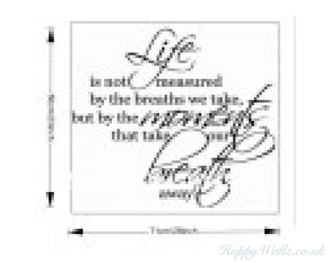 Cherish Your Life Wall Quote Wall Stickers Inspirational Wall Decals