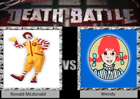 Death Battle Ronald Mcdonald Vs Wendy By Masonartcarr On Deviantart