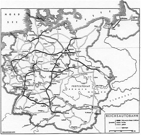 An edition of deutschland von 1933 bis 1939. 1939 bis 1941 - Autobahnen in Deutschland | Historische ...