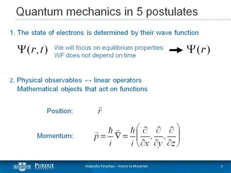 Nanohub Org Resources Week Quantum Mechanics And Electronic