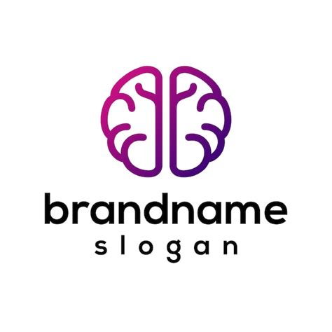 Premium Vector Vector Graphic Of Brain Logo Design Template