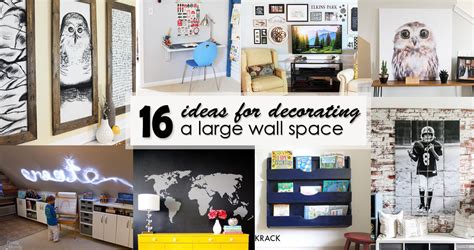 16 Ideas For Decorating A Large Wall Space Pretty Handy Girl
