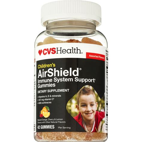 Cvs Health Childrens Airshield Immune Support Gummies Citrus And