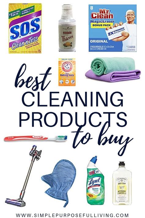 Best Cleaning Products For Housekeeping Simple Purposeful Living
