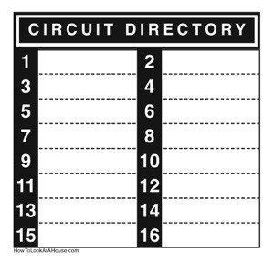 You can realize that you not necessarily selected that you would like unless of course you can make your system stay out from your applicants. Circuit Breaker Panel Label Template How Do I Trace and Identify Each Circuit Breaker In My ...