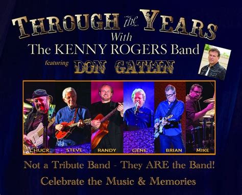 Through The Years With The Kenny Rogers Band Ft Don Gatlin A Salute