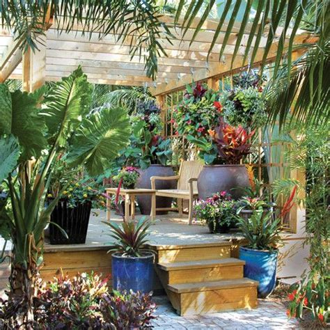 Patio Tropical Tropical Garden Design Garden Landscape Design