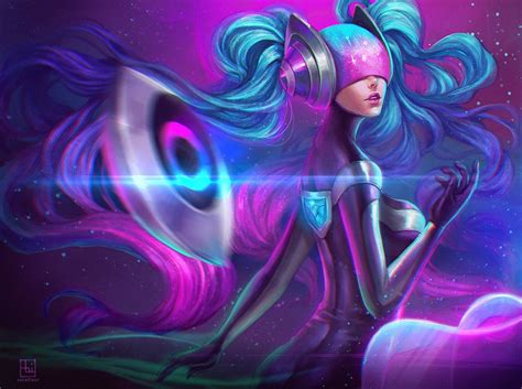 Dj Sona Ethereal By Serafleur On Deviantart Art League Of Legends