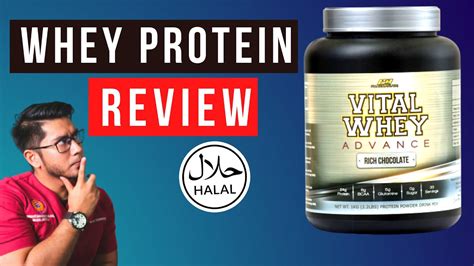 Vital Whey Protein Advance Review Halal Doctor Sani Youtube