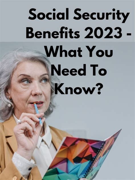 Social Security Benefits 2023 What You Need To Know City Of Loogootee