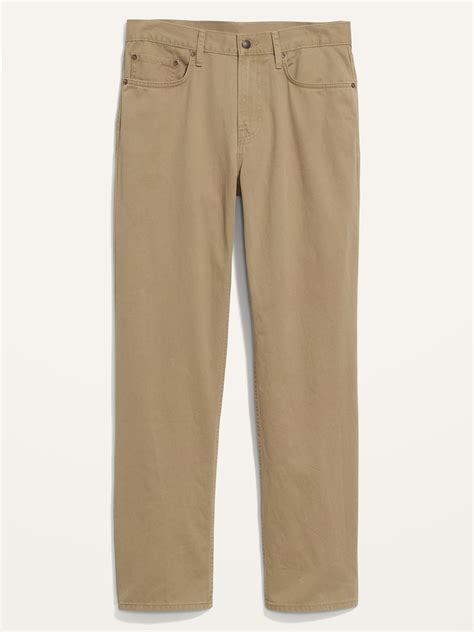 Loose Twill Five Pocket Pants For Men Old Navy