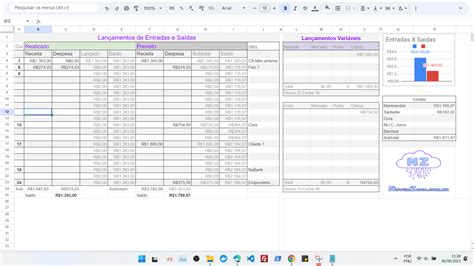 Planilha De Controle Financeiro E Fluxo De Caixa Thiagoavelaroficial Hot Sex Picture