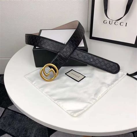 Cheap 2020 Cheap Gucci Double Gg Buckle Belts For Men 22210152