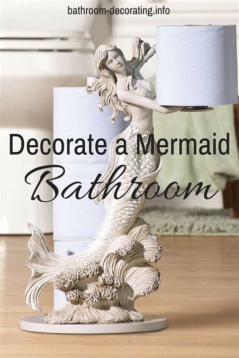 Beautiful mermaid bathroom decor can be yours. Decorate a Mermaid Bathroom | Mermaid bathroom decor ...