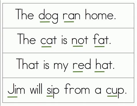 ★ students will answer questions about key details in text. Kindergarten Sight Word Sentences Worksheets