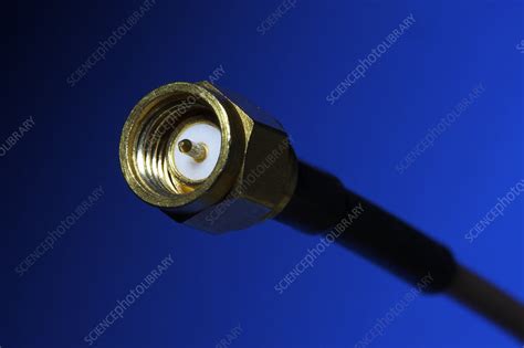 Coaxial Cable With Male Sma Connector Stock Image T3550274