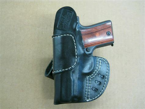 Belt Loop High Ride In The Waistband IWB Premium Leather Holster