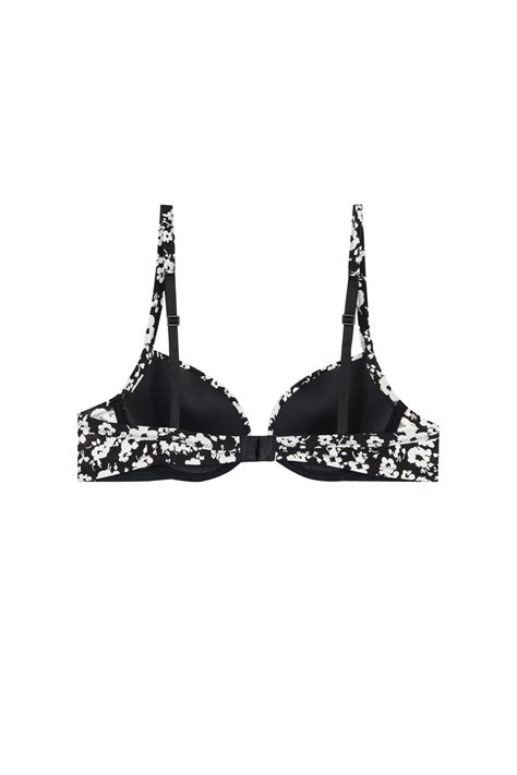 Moscow Printed Push Up Bra Tezenis