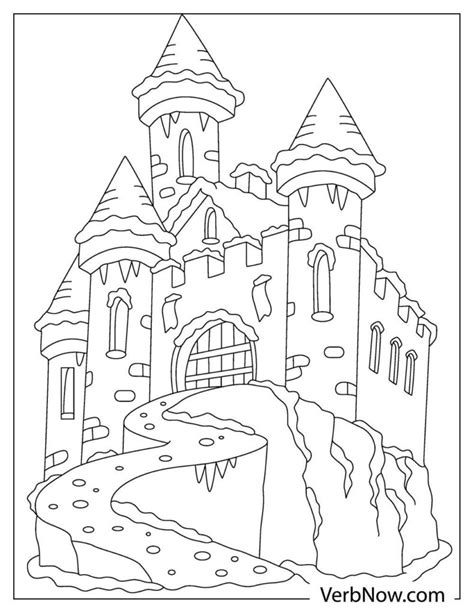 Free Castle Coloring Pages And Book For Download Printable Pdf Verbnow