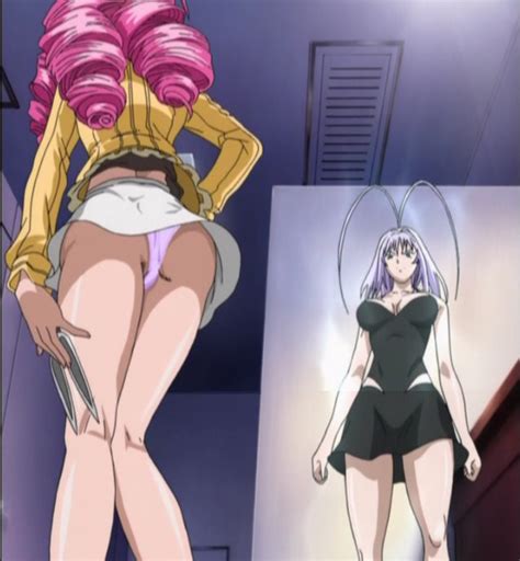 Isuzu Emi Natsume Maya Tenjou Tenge Screencap 2girls Antenna Hair