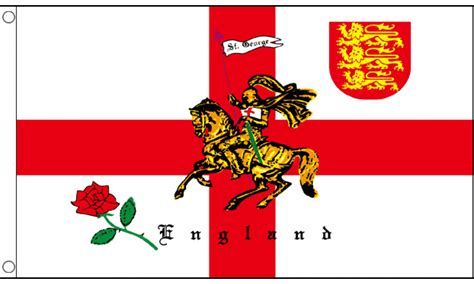 England St George Chargerroselion Flag To Buy At